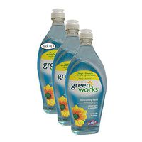 Green Works Dishwashing Liquid with Water Lily (650ml) (Pack of 3) 0011261
