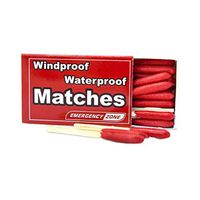 Emergency Zone Matches Waterproof & Wind/Waterproof Matches. Stormproof. Bulk Options. Available in 3, 5, 10, 50, and 100 Packs (Stormproof, 1 Pack)