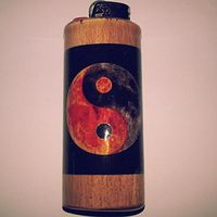 Yin Yang Lighter Case Earth Holder Sleeve Cover Fits Bic Lighters