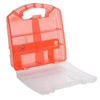 Empty Plastic First Aid Kit 25 Person Size