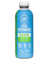 Vital Performance Recover Drink 12 Pack - 24oz - Citrus Fruits - 8g EAA, 5g BCAA, 20g Collagen per Bottle