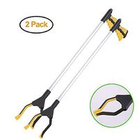 Reacher Grabber, 32" Pickup Tool, Extender Gripper Tool, Long Handy Arm Assist Tool, Claw Trash Garbage Picker 2 Pack