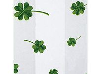 100ct Lucky Shamrock Green Clover 4x2x9" Medium Cello Cellophane Treat Food Snack Bags