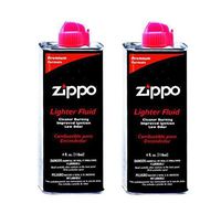 Zippo 494 Lighter Fluid 4 oz (2 Pack), Black