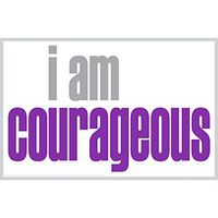 Inspired Minds - I Am Courageous Notes 20 Pk