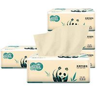 Hopeg Paper Towel 6PCS, 3 Layers Paper Print Toilet Paper Table Kitchen Paper Portable Fold Pumping Paper, Disposable Napkin, Soft Clean Paper Towels, Hand Towels (B)