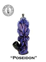Handmade Tobacco Pipe Art Collectible Smoke Functional"Poseidon" Collection