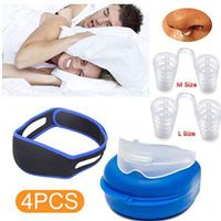 Portable Anti Snore Nose Vent Plugs - Nasal Dilators Sleep Aid Clip Device for Comfortable Sleep Stop Mouth Breathing (Color : Clear)