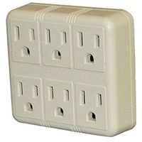 PPP 16000t 6-Outlet Wall Tap (Tan)