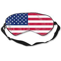 Alongwz American Flag Eye Mask Comfortable Sleep/Travel/Relax Shading Cover Eyemask for Women Mens