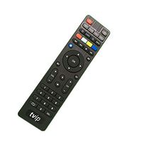 Calvas Original Hot Sale TVIP Remote Control For Tvip410 Tvip412 Tvip415 Tvip605 TvipS300 Black Color tvip Remote Controller - (Color: One Unit)