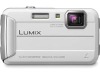 Panasonic Lumix DMC-TS25 16.1 MP Tough Digital Camera with 8x Intelligent Zoom (White) (Discontinued by Manufacturer)
