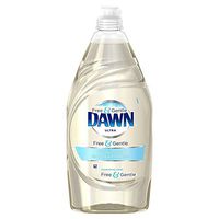 2 Pk. Dawn Free & Gentle Dishwashing Liquid Dish Soap, 18 FL Oz.