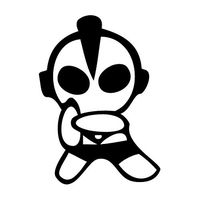 Ultraman Legend Laser Beam - Vinyl Decal [Choice] Sticker for Car, iPad, Laptop, Helmet