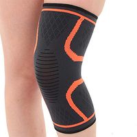 GESDY Sport Knee Protector Breathable Knee Brace Wrap for Basketball Running Nylon Knee Pad Support