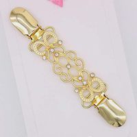 Fashion Cardigan Sweater Clip Charms Women Blouse Shirt Collar Clips Decoration Popular Novelty Party Girls Woman Design Accesories Styling Delicate | Type - @1