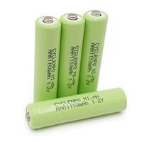 CYCLENPO 1.2V AAA Batteries 1150mAh High Capacity AA Ni-MH Rechargeable Batteries, UL Certificate (4 Pack)