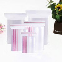 TooGet Heavy Duty Plastic Reclosable Zipper Bags Clear Resealable Zip Bags, 14" x 19", 2 Mil - Pack of 100