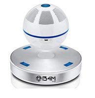 B4M ORB-Ice Silver Portable Wireless Bluetooth 4.1 Floating Sound Levitating Maglev Speaker (NFC)