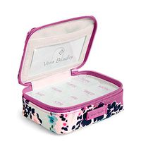 Vera Bradley Signature Cotton Travel Pill Organizer, Wildflower Paisley