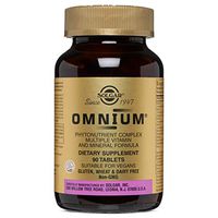 Solgar Omnium Phytonutrient Complex - 90 Vegan Tablets - Multivitamin and Mineral Supplement, Energy Booster, Antioxidant- Vegetarian, Non GMO, Gluten Free - 45 Servings