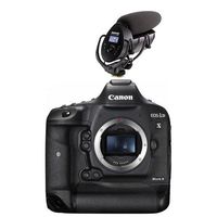 Canon EOS 1DX Mark II DSLR Body - with Shure VP83F LensHopper Camera-Mount Shotgun Microphone