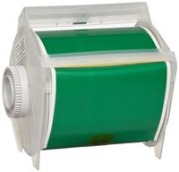 Brady 76639 GlobalMark 100' Length x 4" Width, B-569 Hi-Performance Polyester, Green Tape