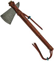 SZCO Supplies Damascus Steel Frontier Axe Damascus Steel Axe