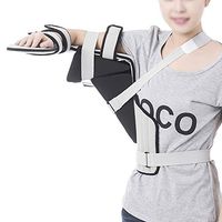 Shoulder Abduction Sling with Pillow,Fencia Immobilizer for Injury Support,Shoulder Abduction Brace Shoulder Support Corrector Abduction of Shoulder Joint Brace (L)