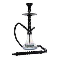 BYO Hookah Nebula Aluminum Hookah Shisha (Black)