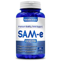 NASA BEAHAVA Pure SAM-e 1000mg (per Serving) 90Capsules (S-Adenosyl Methionine) Supports Joint Health & Brain Function - Non-GMO USA Made