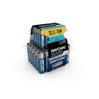 Rayovac Aa & AAA Alkaline Batteries 54 Pack