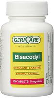 Bisacodyl 5 Mg Laxative NBE Dulcolax, 100 Count