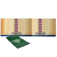 Job Slim Vigin Unbleached (12 Packs) with Leaf Lock Gear Smell Proof Pouch
