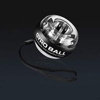 Strengthener Force Power Wrist Ball Gyroscope Spinning Wrist Rotor Gym Hand Grip Exerciser Gyro Fitness Ball Muscle Relax White