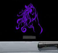 Elegant horse Vinyl Decal Sticker (PURPLE)