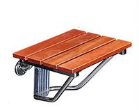 Shower Seats stools Collapsible Wall Shower Stools and Chairs Wall-Mounted Wooden Folding Shower Seat Stool Wooden Shoe Bench for The Elderly/Disabled Skid Heavy-Duty Shower Seat Bench Maximum. 130