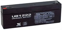 Universal Power Group 12V 2.2Ah SLA Battery Replaces gp1222 np2.3-12