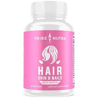 Hair Growth Vitamins for Women - Scientifically Formulated for Longer, Stronger, Silkier Hair - Packed with Biotin, Saw Palmetto, Fo-Ti – Hair Loss Thinning Supplement for Women