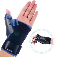Velpeau Wrist Brace with Thumb Spica Splint for De Quervain's Tenosynovitis, Carpal Tunnel Pain, Stabilizer for Tendonitis, Arthritis, Sprains & Fracture Forearm Support Cast (Short, Left Hand -S)