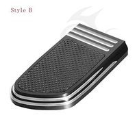 Frames & Fittings TCMT Motorcycle Brake Pedal Pad for Harley Electra Glide FLHT Heritage Softail Dyna Street Fat Bob Low Rider FLHX FLD - (Color: XF2906C67-01)