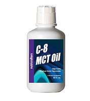 C8 MCT Oil 32 fl. oz. (96.7% C8, 3.3% C10) for Premium Ketone Production
