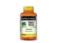 Mason Natural Gingko Biloba memory and circulation enhancer Capsules - 60 ea