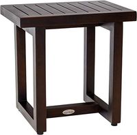 AquaTeak 18" Spa Mocha Teak Shower Bench