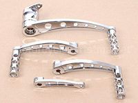 Frames & Fittings Motorcycle Chrome CNC Shift Lever Shifter Peg Brake Arm for Harley Touring 1997-2007 Softail 1987-2017