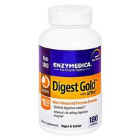 Enzymedica - Digest Gold with ATPro, Daily Digestive Support Supplement with Enzymes and ATP, 180 Capsules (FFP)