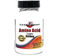 Amino Acid 1500mg Complex * 200 Capsules 100% Natural - by EarhNaturalSupplements