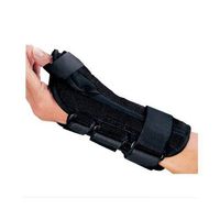 MCK73053000 - Djo Global Wrist Splint PROCARE ComfortFORM with Abducted Thumb Foam/Lycra Right Hand Black Medium
