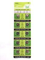 10 Pcs Set AG7/LR927/395 1.5V Button Cell Alkaline Battery
