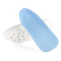 uxcell Foam Height Increase Insoles for Men Women Invisible Heel Lift Soft Inserts Taller Shoes Pad Blue 1 Inch Height